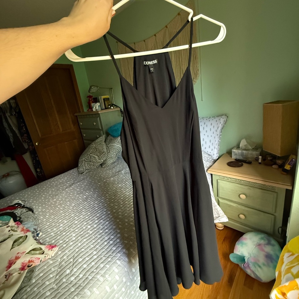 Express Black Mini Dress